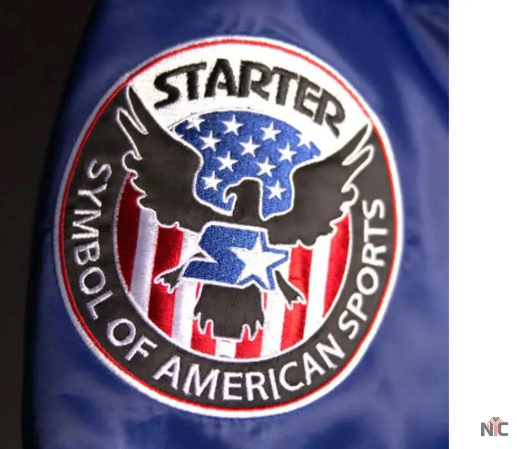 Detroit Pistons Blue Down Bubble Jacket Clanton Jacket