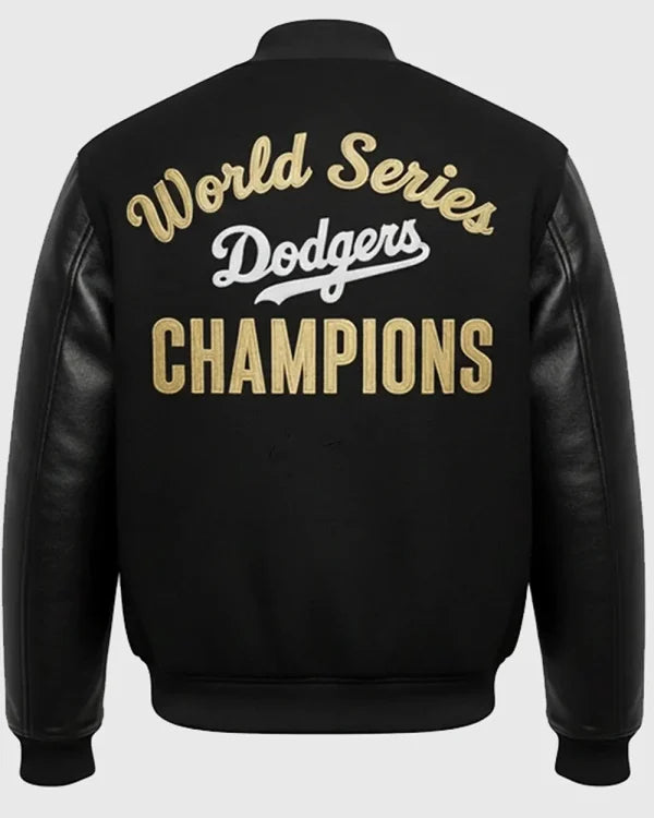 Dodgers World Series 2025 Back To Back Varsity Jacket