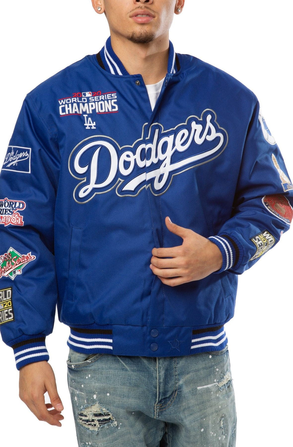 Dodgers World Series Champions Jacket - Trendy Layer