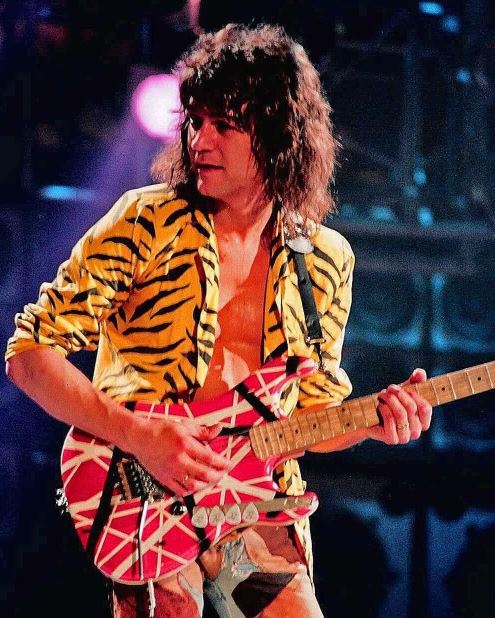Eddie Van Halen Yellow Tiger Jacket
