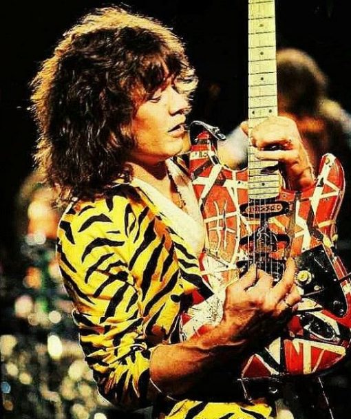 Eddie Van Halen Yellow Tiger Jacket