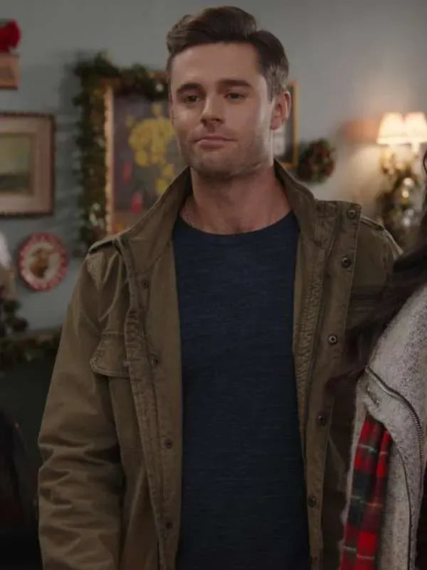 Eric Guilmette Tails of Christmas 2024 Brown Jacket