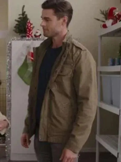 Eric Guilmette Tails of Christmas 2024 Brown Jacket