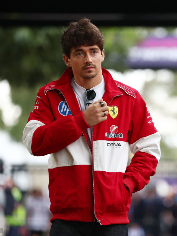 F1 Grand Prix Of Australia Charles Leclerc Red Jacket