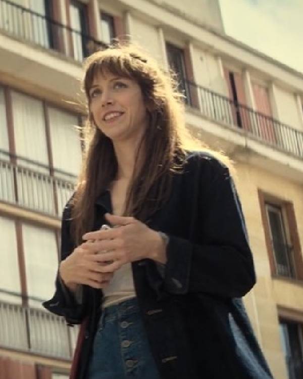 French Lover Sara Giraudeau Denim Jacket