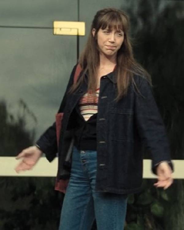 French Lover Sara Giraudeau Denim Jacket