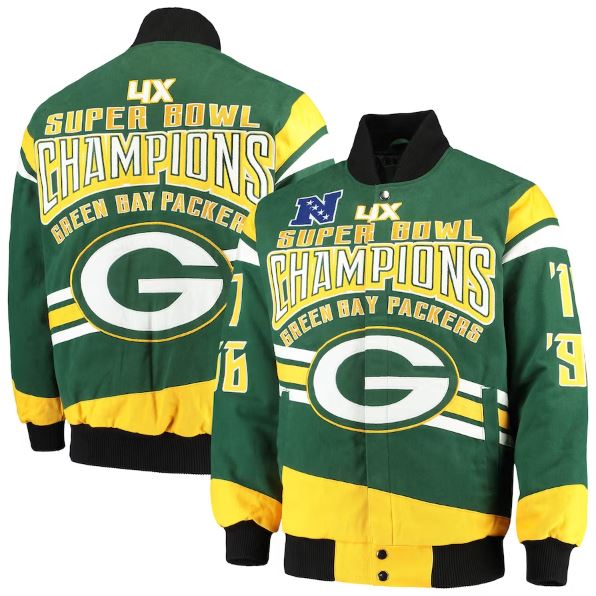 Green Bay Packers Super Bowl Championship Jacket