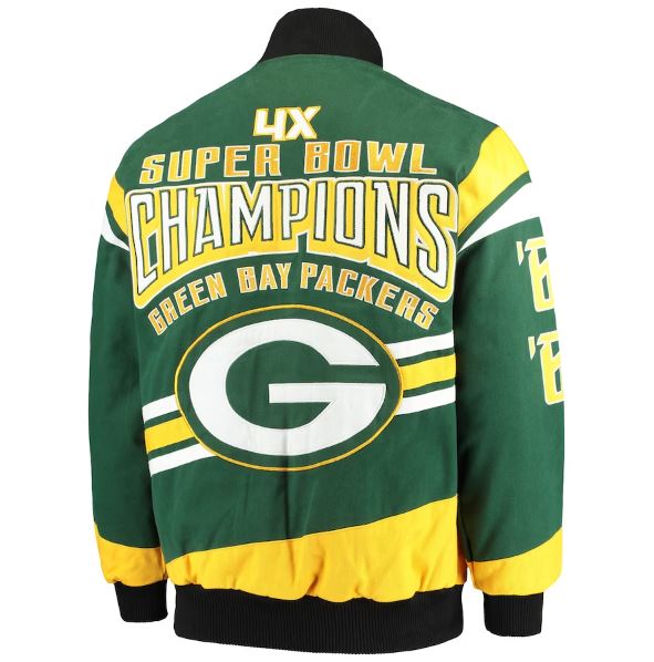 Green Bay Packers Super Bowl Championship Jacket
