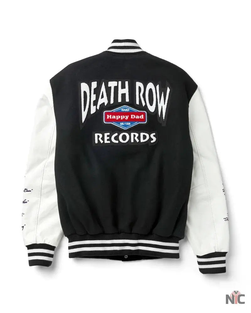 Happy Dad x Death Row Varsity Jacket Clanton Jacket