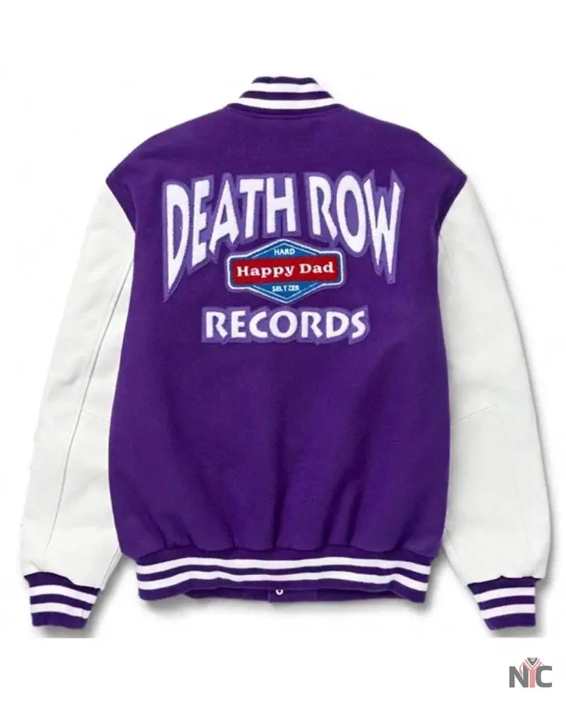 Happy Dad x Death Row Varsity Jacket Clanton Jacket