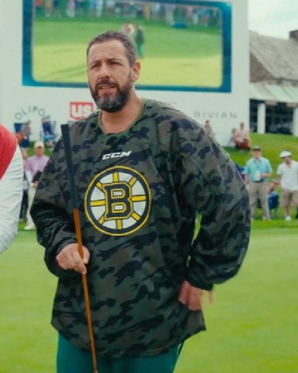 Happy Gilmore 2 Adam Sandler Boston Camo Jersey