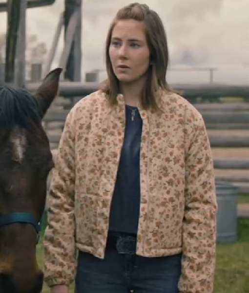 Heartland Baye McPherson Floral Puffer Jacket