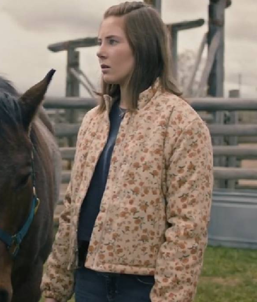 Heartland Baye McPherson Floral Puffer Jacket