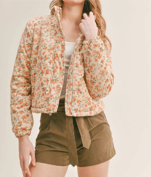 Heartland Baye McPherson Floral Puffer Jacket