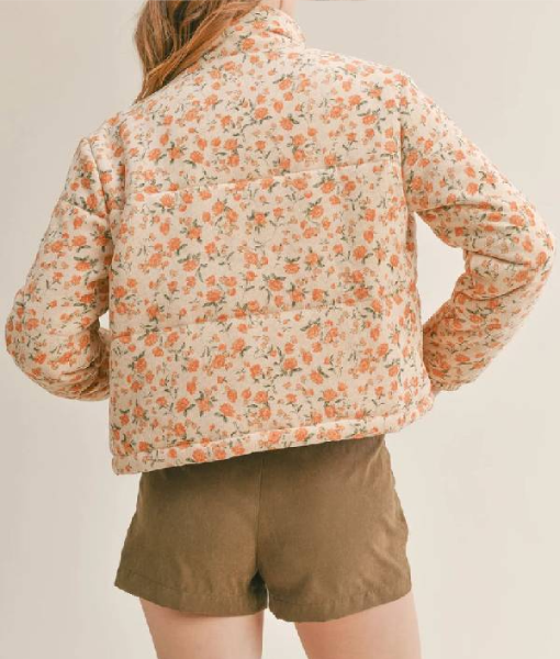 Heartland Baye McPherson Floral Puffer Jacket