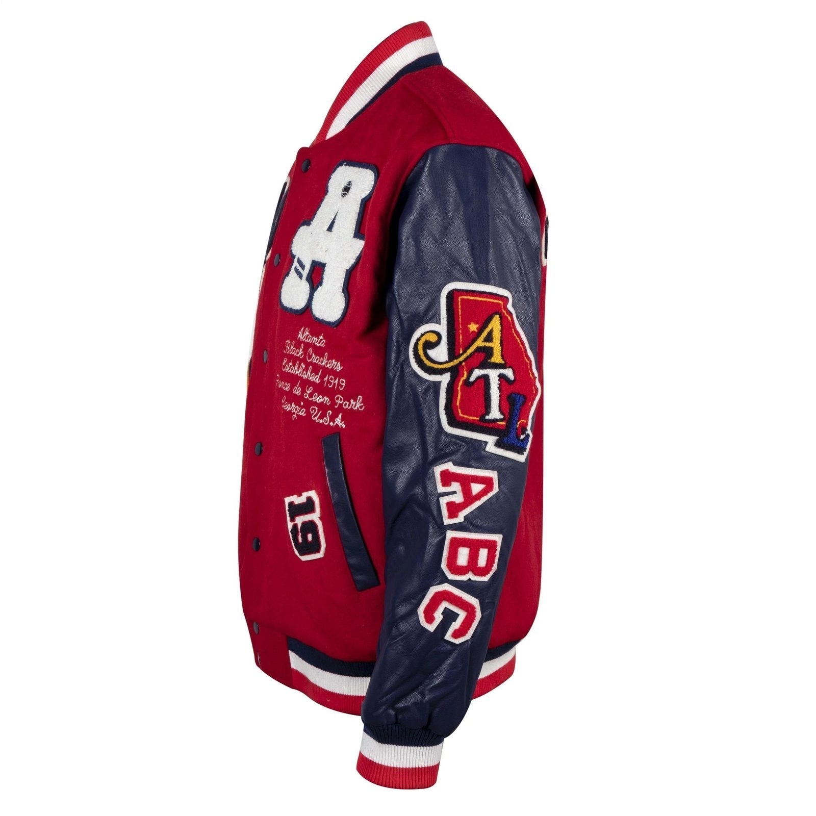 Atlanta Black Crackers Varsity Jacket Clanton Jacket