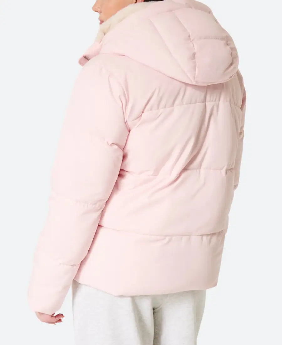 Hollister Pink Puffer Jacket