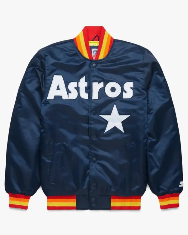 Homage X Starter Astros Satin Jacket Shopotiny