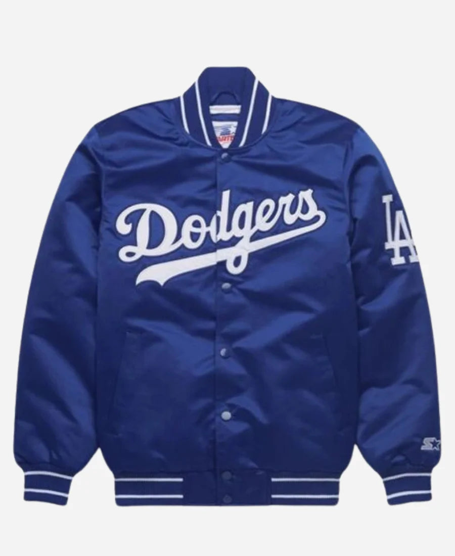 HOMAGE X Starter Dodgers Heavyweight Satin Jacket