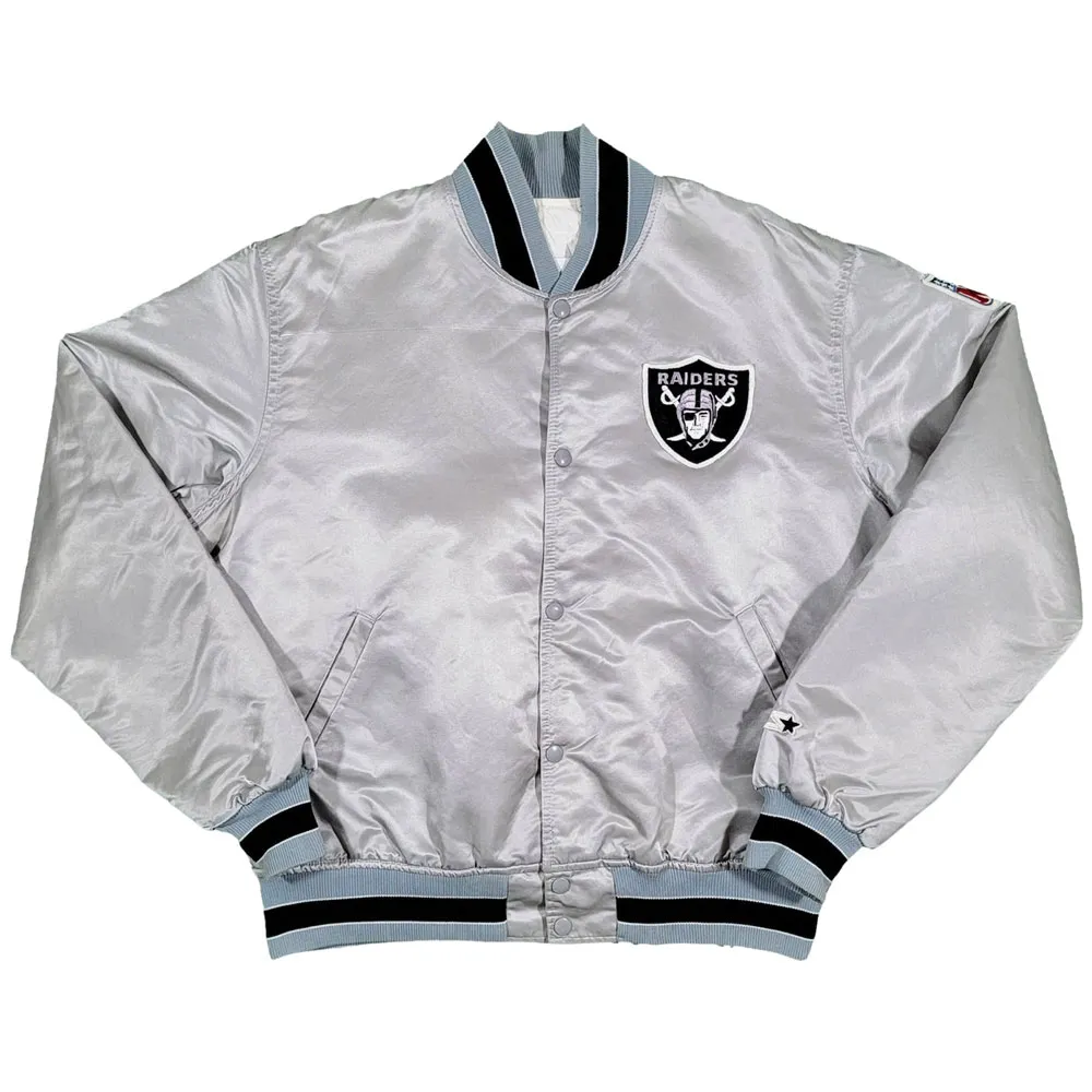 Ice Cube Los Angeles Raiders Bomber Jacket NYC Jackets
