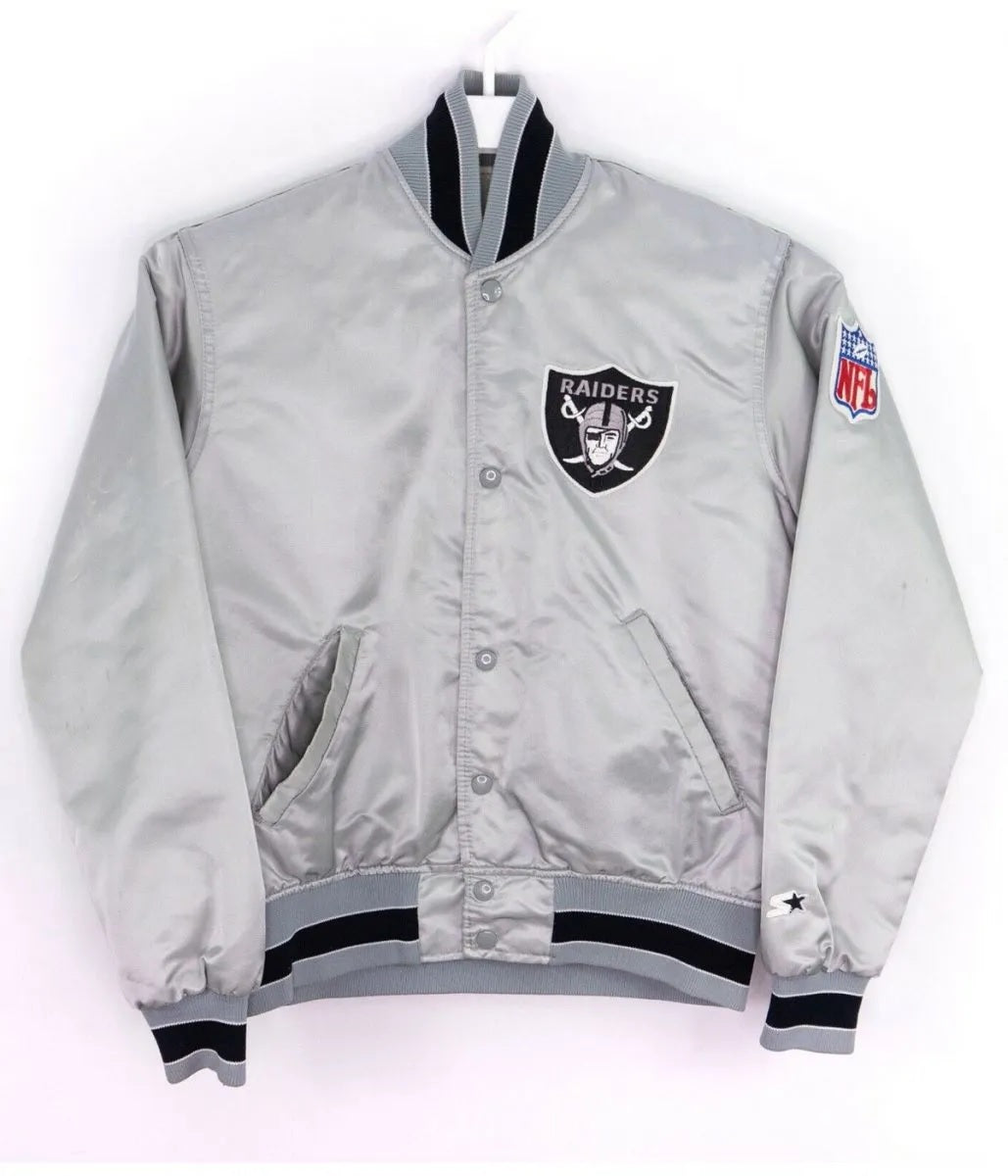 Ice Cube Los Angeles Raiders Bomber Jacket NYC Jackets