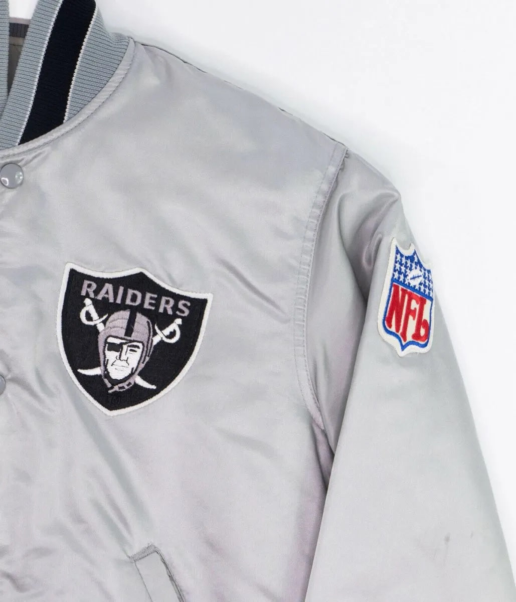 Ice Cube Los Angeles Raiders Bomber Jacket NYC Jackets