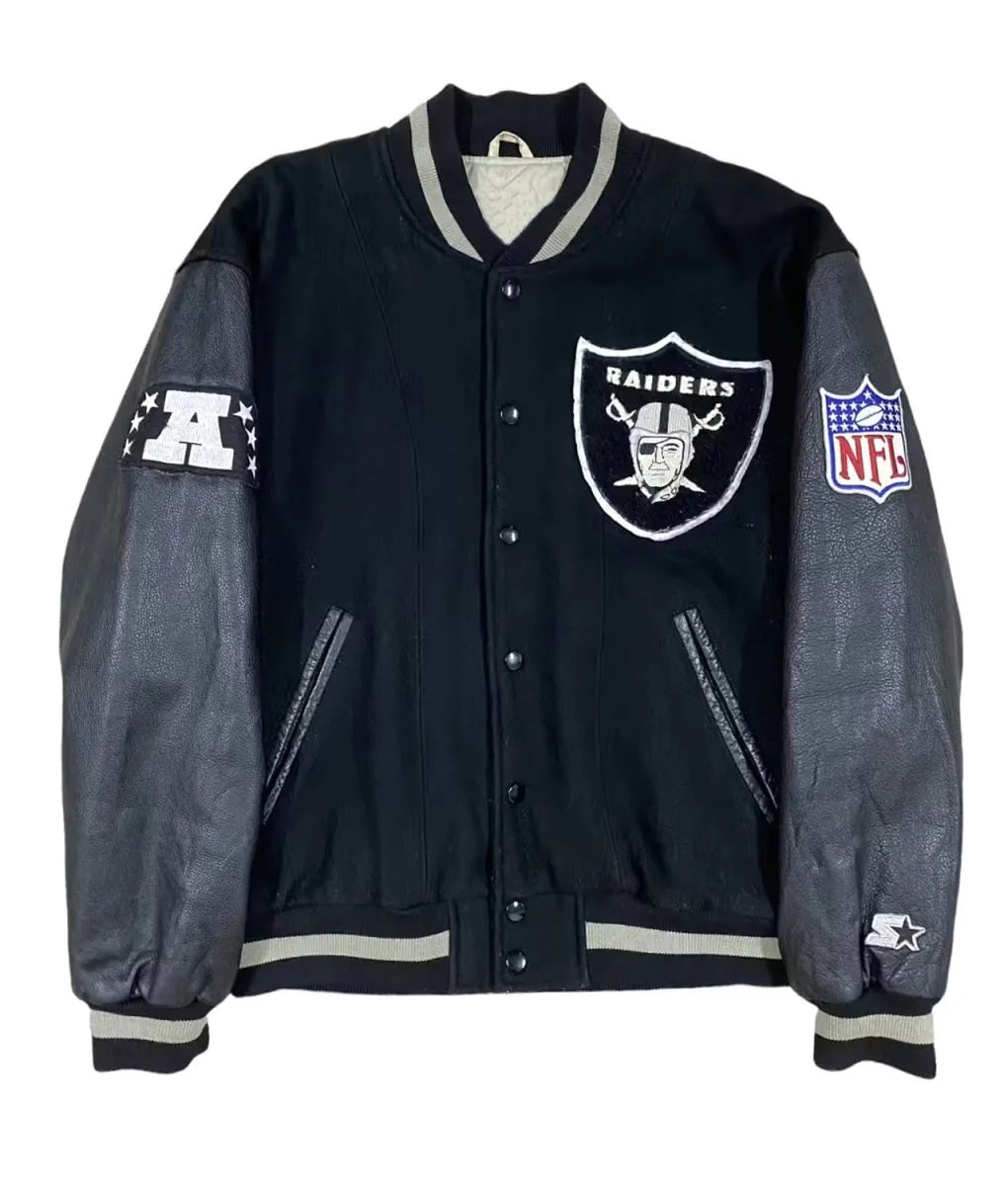 Ice Cube Los Angeles Raiders Varsity Jacket NYC Jackets