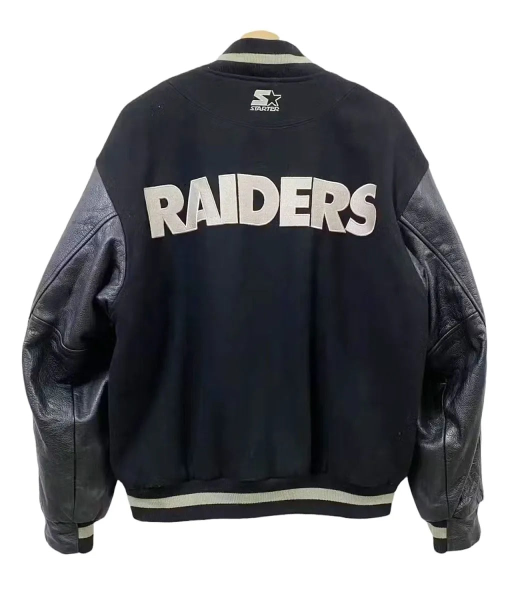 Ice Cube Los Angeles Raiders Varsity Jacket NYC Jackets