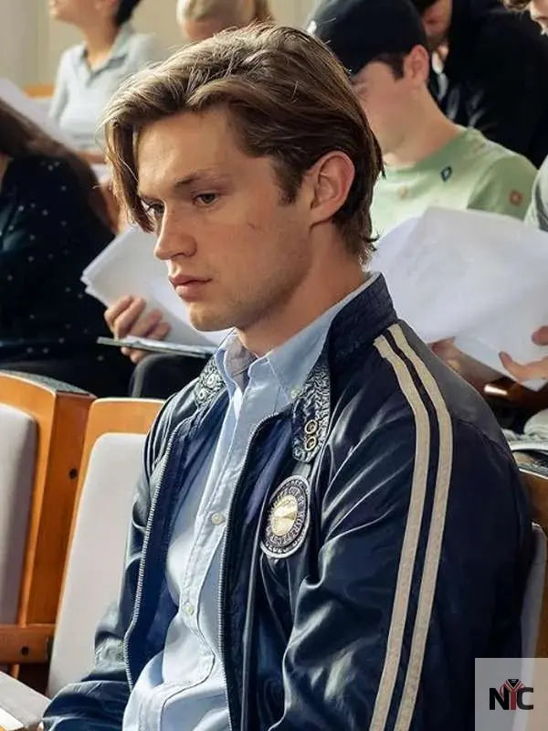 James Beaufort Maxton Hall The World Between Us Blue Jacket Clanton Jacket