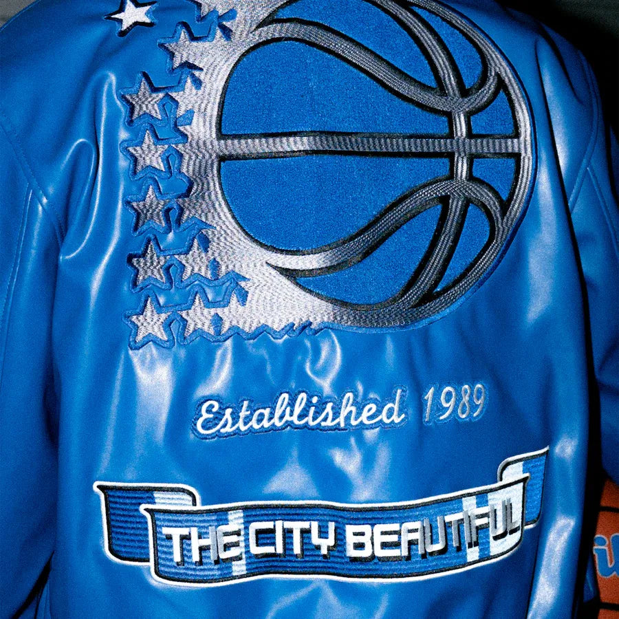 Jeff Hamilton Orlando Magic Leather Jacket