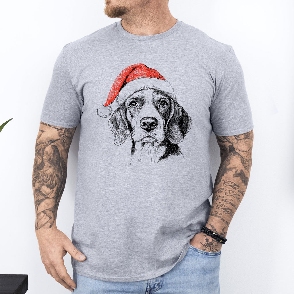 Beagle, Santa, Dog, Christmas, Dog Lover, Pet, T-Shirt Comfort Colors T-Shirt