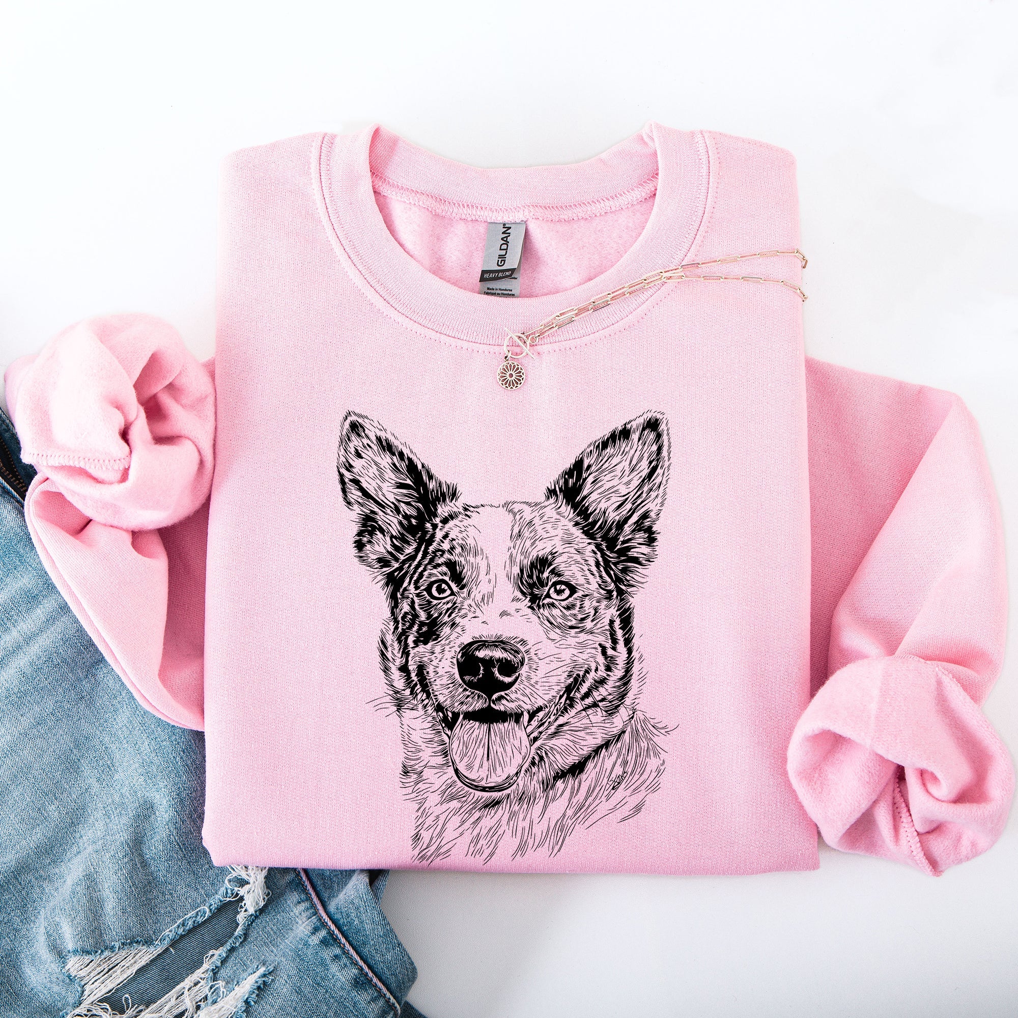 Australian Cattle, Blue Heeler, Pet, Dog Breed Sweatshirt