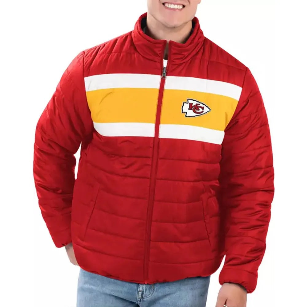 Kansas City Chiefs Red Puffer Jacket USA Jackets