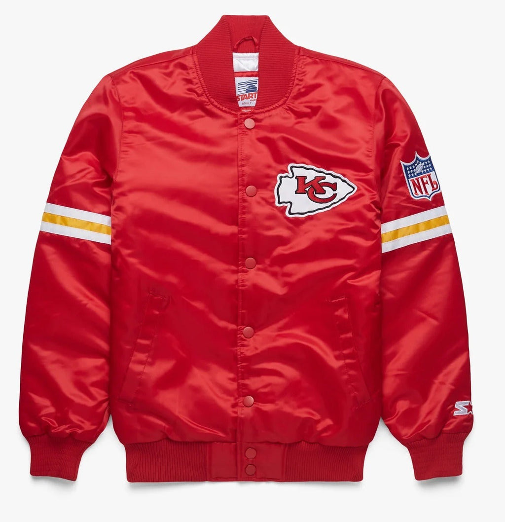 Kansas City Chiefs Satin Varsity Jacket USA Jackets