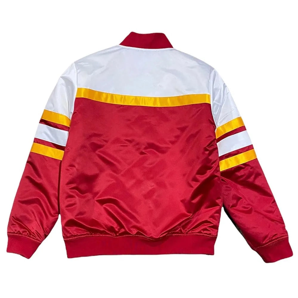 Kansas City Chiefs Special Script Heavyweight Satin Jacket USA Jackets