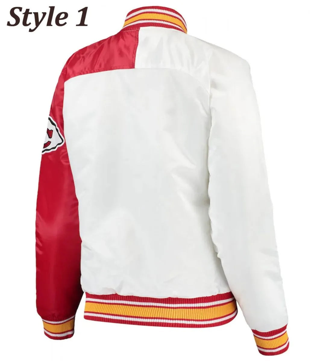 Kansas City Chiefs Starter Satin Jacket USA Jackets