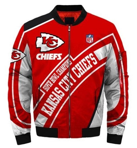 Kansas City Chiefs Super Bowl Champions Bomber Jacket USA Jackets