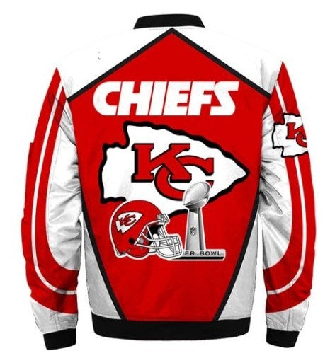 Kansas City Chiefs Super Bowl Champions Bomber Jacket USA Jackets