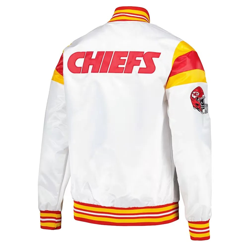 Kansas City Chiefs Teddy Varsity Satin Jacket USA Jackets