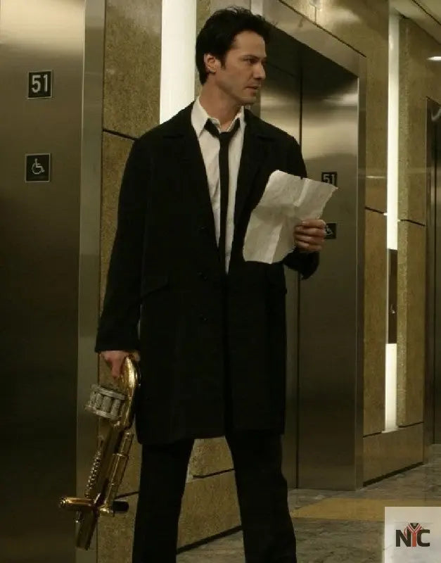 Keanu Reeves John Constantine Coat Clanton Jacket