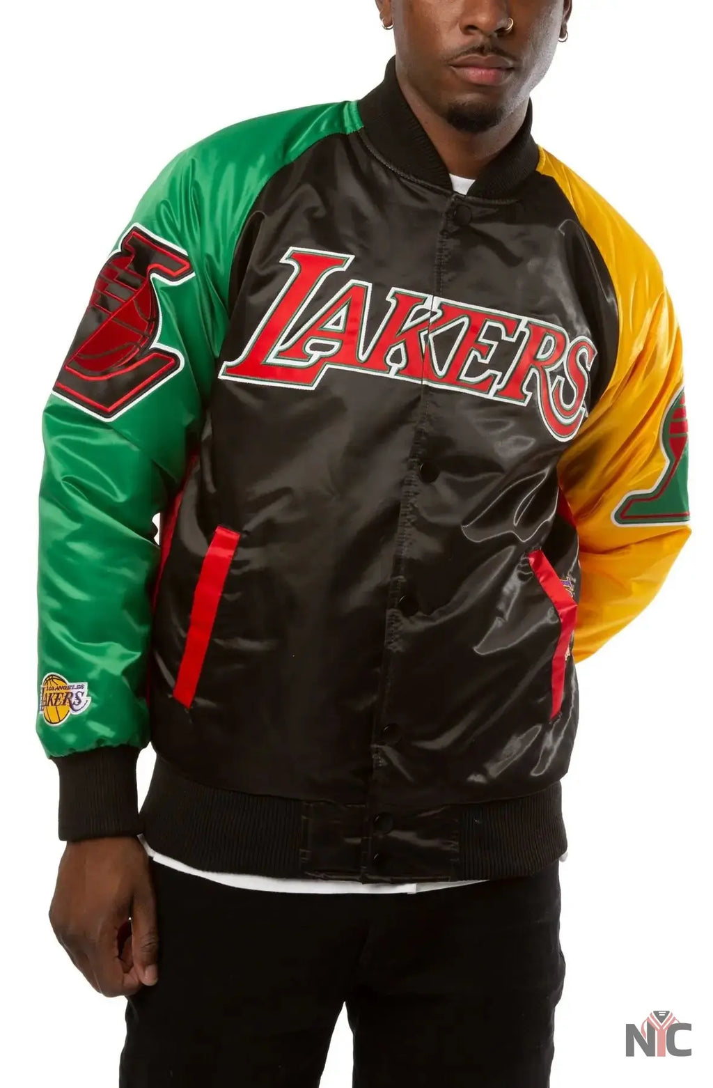 LA Lakers Ty Mopkins Starter Jacket Clanton Jacket