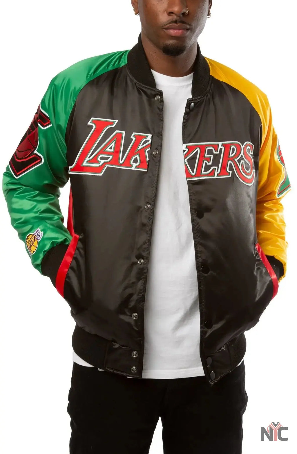 LA Lakers Ty Mopkins Starter Jacket Clanton Jacket