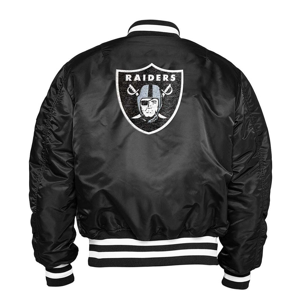 Las Vegas Raiders Ma-1 Bomber Jacket NYC Jackets