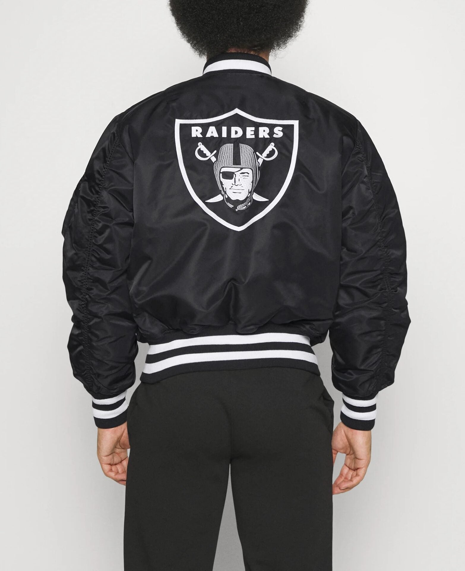 Las Vegas Raiders Ma-1 Bomber Jacket NYC Jackets