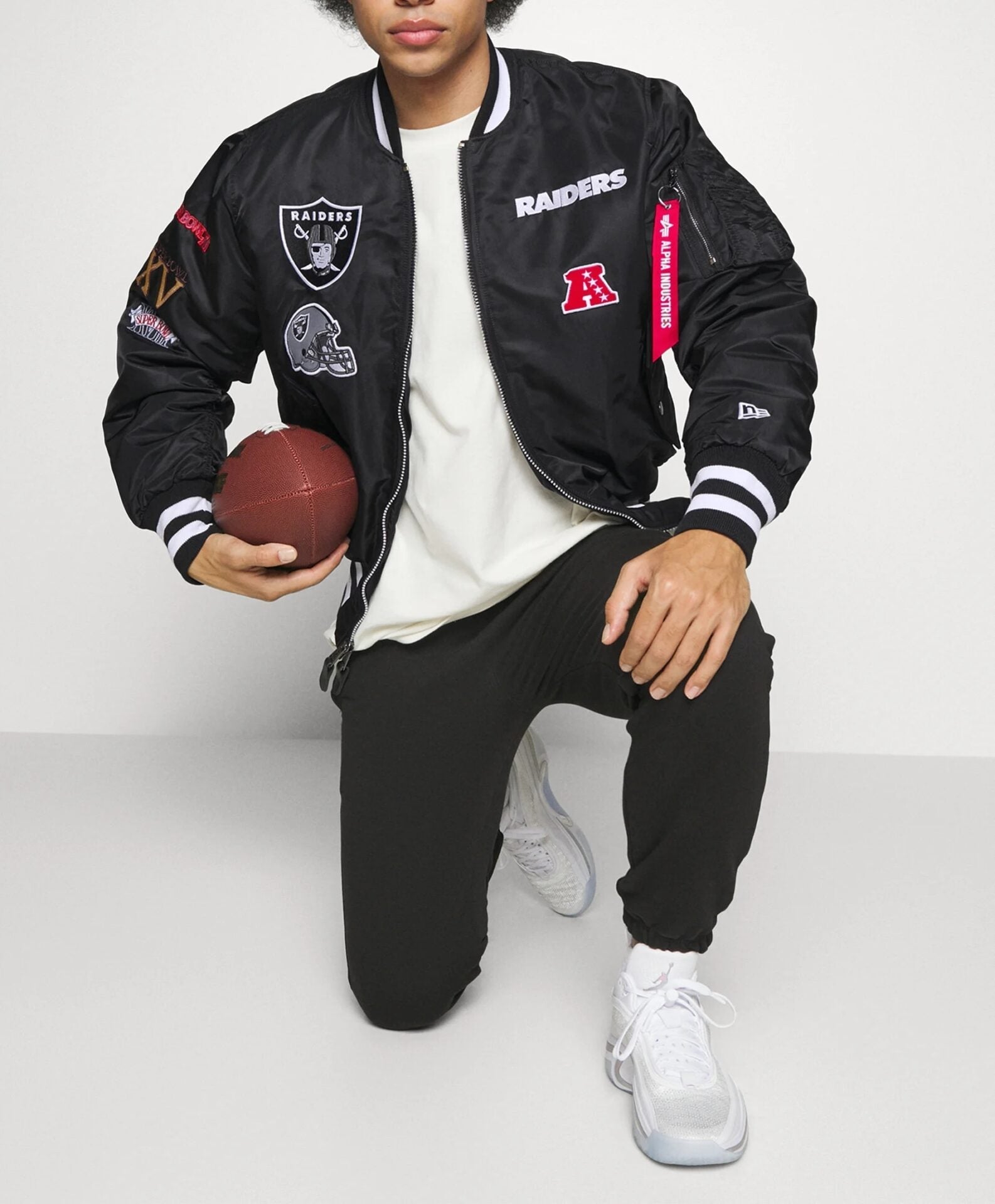 Las Vegas Raiders Ma-1 Bomber Jacket NYC Jackets