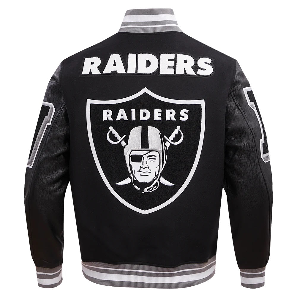 Las Vegas Raiders Mashup Varsity Jacket NYC Jackets