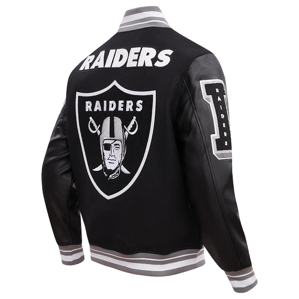 Las Vegas Raiders Mashup Varsity Jacket NYC Jackets