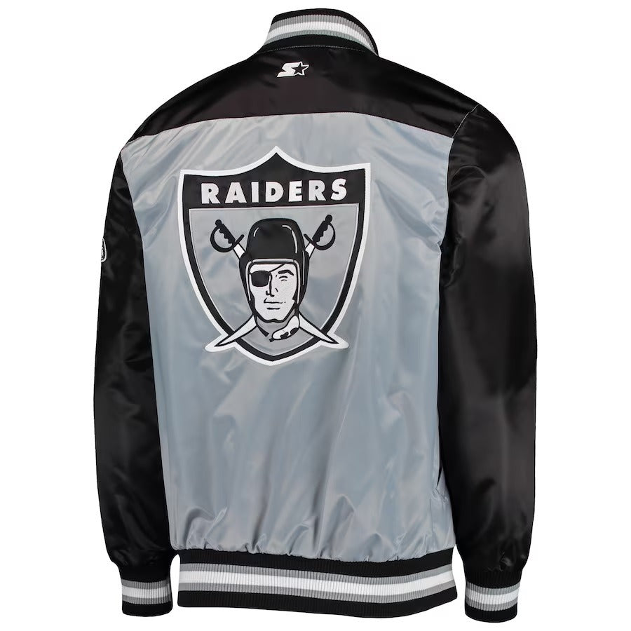 Las Vegas Raiders NFL The Tradition Satin Jacket NYC Jackets