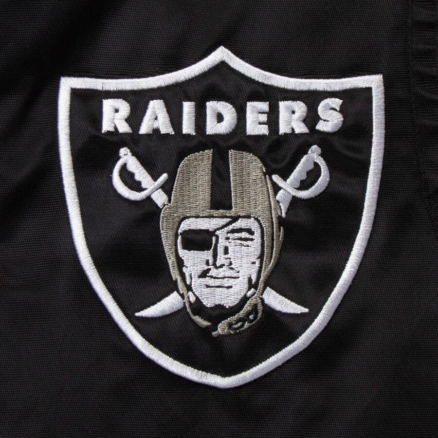 Las Vegas Raiders Prime Time Varsity Satin Jacket NYC Jackets