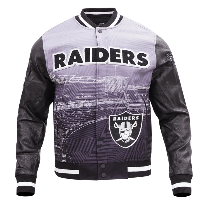 Las Vegas Raiders Remix Varsity Jacket NYC Jackets